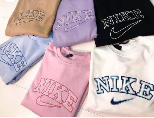 Nike Vintaged Printed long Sleeve Sweat Shirts