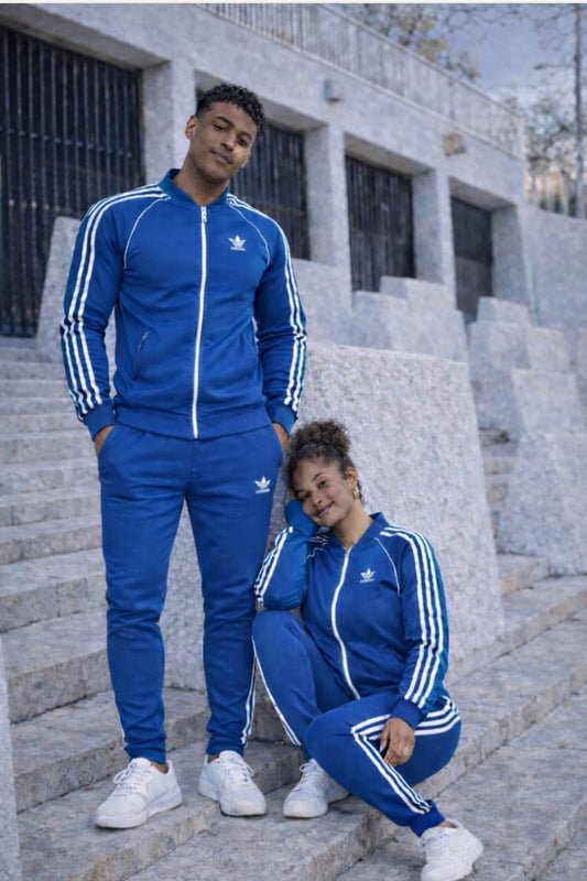 Mens and Addidas Royal Blue Tracksuits 💙