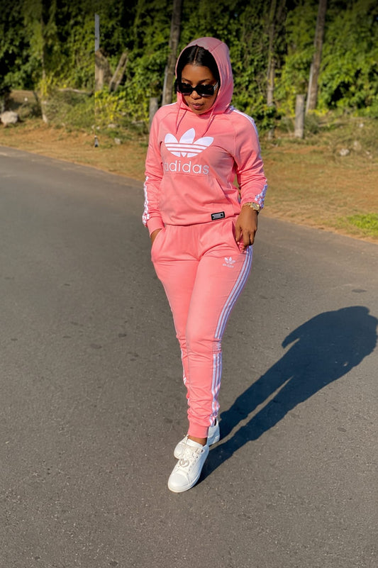 Addidas Tangirine Hoodie Tracksuits