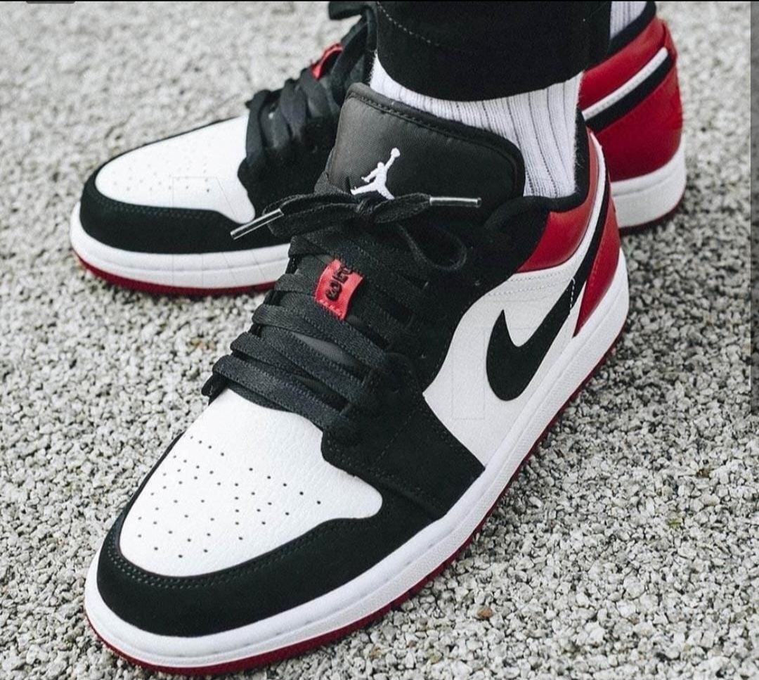 Jordan White and Red low Dunk
